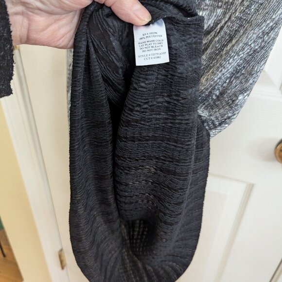 Sparkly Silver Party Dress NWT Sz 12P Holiday Glitz - Picture 7 of 10